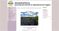 Desktop Screenshot of metodgruppen.nu